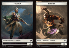 Solider (0004) // Solidier (0005) Double-Sided Token